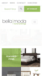 Mobile Screenshot of bellamodahome.com